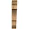 Ekena Millwork Balboa Traditional Rough Sawn Bracket, Western Red Cedar, 6"W x 32"D x 36"H BKT06X32X36BOA01RWR - alternate 2